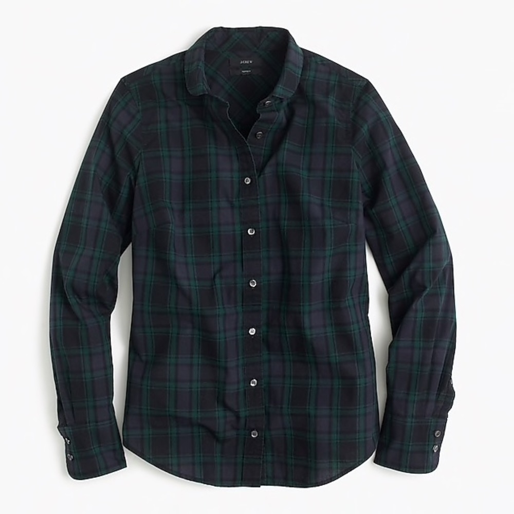 J. Crew Plaid Button Down
